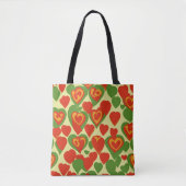 Schattige Reggae Mini Hearts Pattern Draagtas (Voorkant)