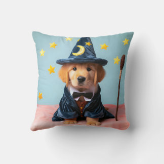 Schattige Retriever Wizard Pillow Kussen
