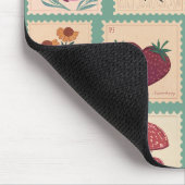 Schattige retro botanische insecten en muismat (Hoek)