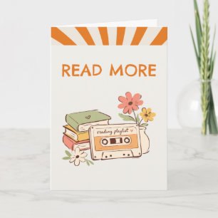 Schattige Retro Esthetische Wenskaart Kaart