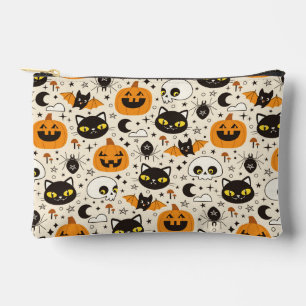 Schattige Retro Halloween patroon Etui