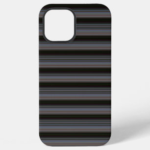 Schattige retro moderne strepen iPhone 12 pro max hoesje