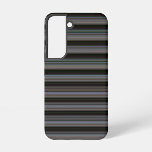 Schattige retro moderne strepen samsung galaxy hoesje