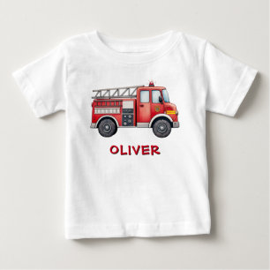 Schattige rode brandweerwagen