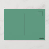 Schattige rode lieveheersbeestje met polka stippen briefkaart (Achterkant)