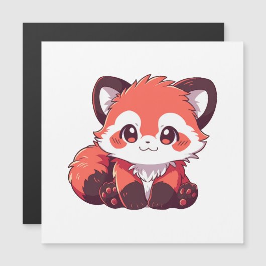 schattige rode panda (Voorkant / Achterkant)