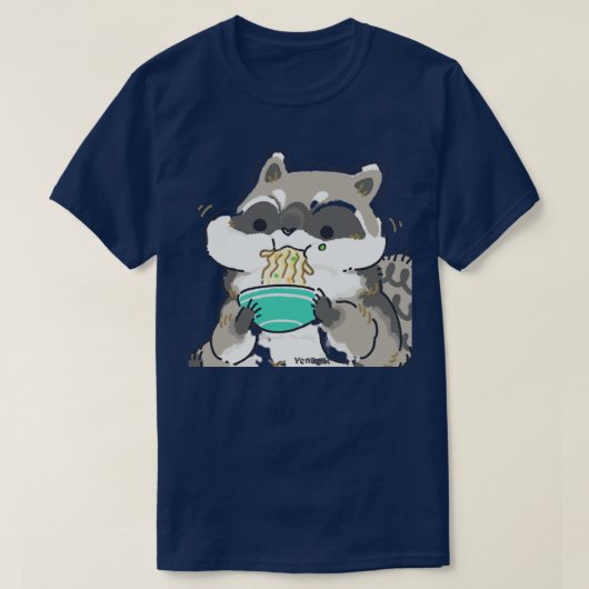 schattige rode panda 26 t-shirt (Design voorkant)