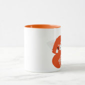 Schattige Rode Panda-Mok Mok (Midden)