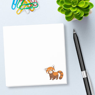 Schattige rode panda post-it® notes