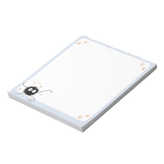 Schattige roetdier Notitieblok (Gedraaid)