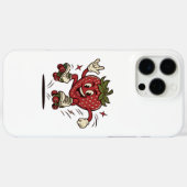 Schattige Roller Skate Aardbei Case-Mate iPhone Case (Achterkant (horizontaal))