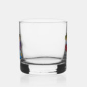 Schattige romantisch paar liefde tekst  whisky glas (Links)