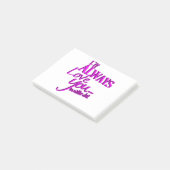 Schattige Romantische Post-It-briefjes Post-it® Notes (Schuin)