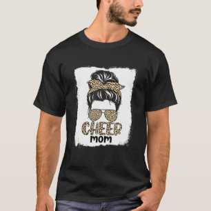Schattige rommelige knot Cheer Moeder Grappige Lui T-shirt