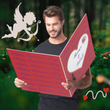 Schattige rood roze hart liefde Valentijnsdag