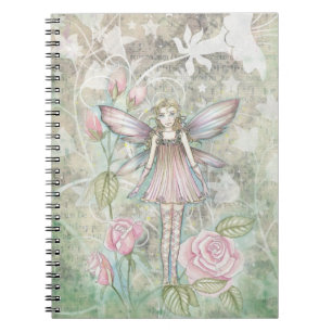 Schattige Roos Fairy Notitieboek