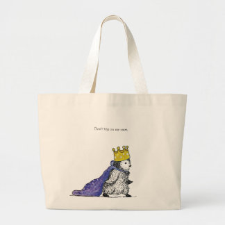 Schattige Royal Penguin Canvas Tas