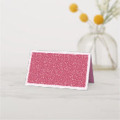 Schattige roze grillige kerstman kerst escort (Achterkant)