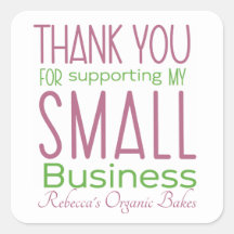 Schattige roze groen dank u voor het ondersteunen 