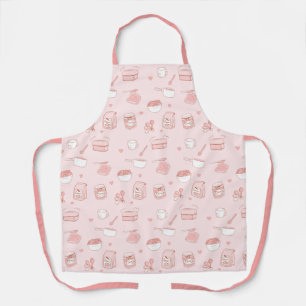 Schattige Roze Jam- en Broodmaak- en Bakhobby Schort