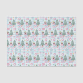 Schattige Roze Kerst Notenkraker Ballet Tissuepapier