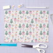 Schattige Roze Kerst Notenkraker Ballet Tissuepapier (Craft)