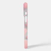 Schattige Roze Kitten met Fluffy Pom-Poms Case-Mate iPhone Case (Achterkant / Links)