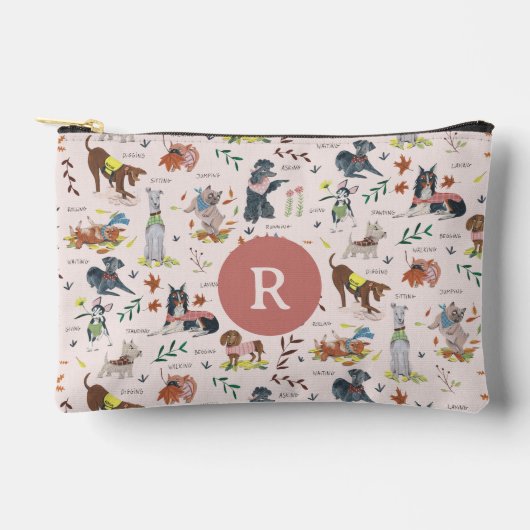 Schattige Roze Kleine Puppy Dog Pet Pattern Etui (Voorkant)