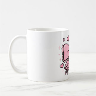 Schattige Roze Octopus Koffiemok – Aardige Zeesche