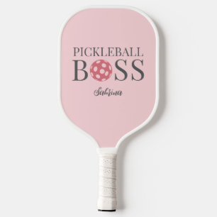 Schattige Roze Pickleball Baas Paddle