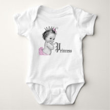 Schattige Roze Prinses Baby Meisje Shirten