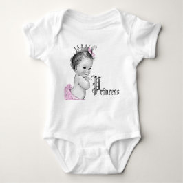 Schattige Roze Prinses Baby Meisje Shirten Romper