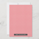 Schattige Roze Tutu Ballerina Verjaardagsfeest Kaart (Achterkant)