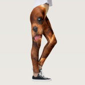 Schattige Ruby Cavalier Spaniel Leggings (Rechts)