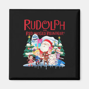 Schattige Rudolph de rode neus rendier kerstspecif Magneet