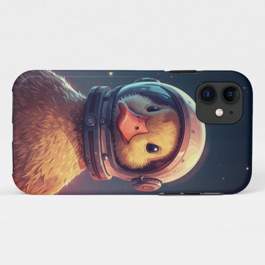 Schattige ruimteavonturenontwerp Case-Mate iPhone case (Achterkant (horizontaal))