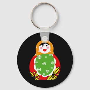 schattige Russische nestpop Sleutelhanger