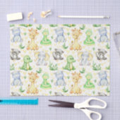 Schattige Safari Animals Tissue Paper Tissuepapier (Craft)