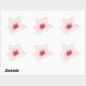 Schattige Sakura Ronde Sticker (Vel)