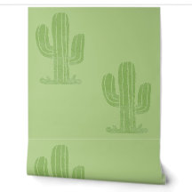 Schattige saliegroene saguaro cactus kinderkamer