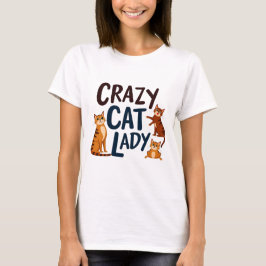 Schattige & Sassy Cat Lover T-Shirt voor Vrouwen