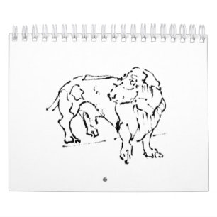Schattige Sausage Dog Dachshund – 2027 Kalender