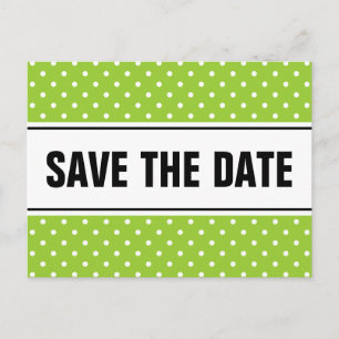 Schattige Save the date briefkaarten voor familier