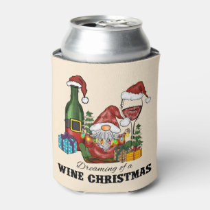 Schattige Scandinavisch Gnome Holiday Design Blikjeskoeler