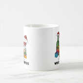 Schattige Scandinavisch Gnome Holiday Design Koffiemok (Center)