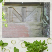 Schattige schapen theedoek (Gevouwen)