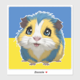 Schattige Schattig cavia Sticker