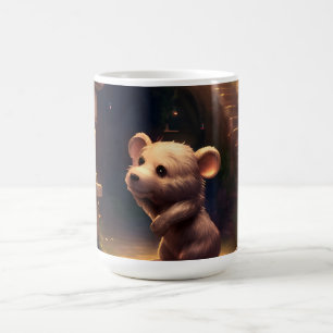 Schattige Schattigee kleine muis Koffiemok