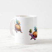 Schattige schildpad" koffiemok (Voorkant links)