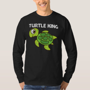 Schattige Schildpad Voor Mannen Vader Zeeschildpad T-shirt